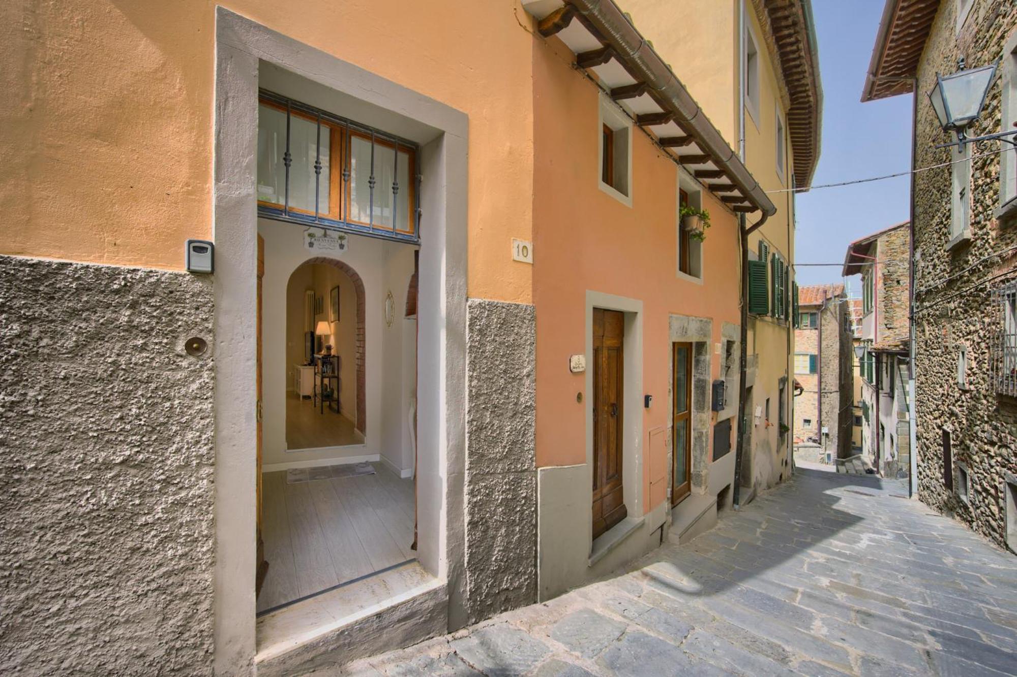 Appartamento Casa Tarconte nel cuore di Cortona Esterno foto